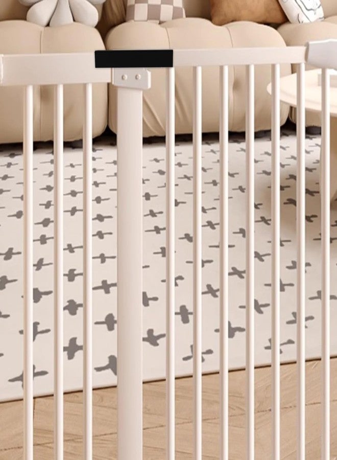 FONDOTIN Child Gate Grooves 4-Pack U-Shaped Reinforcement Accessories for Pet Dog Fence Baby Safety Gates Doorways and Stair Barriers - Image 3